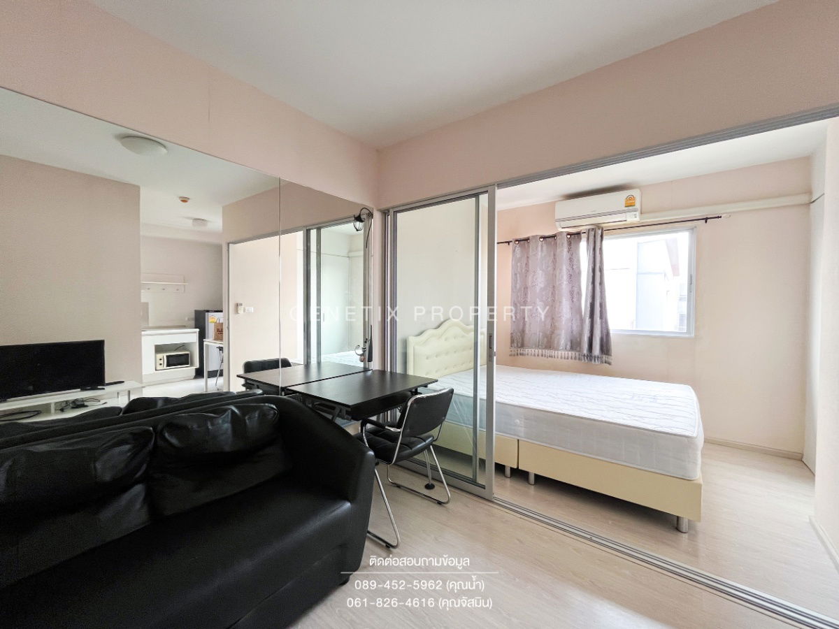 Condo for rent, Plum Condo Park 22 sqm. Fully furnished 7,000 THB / month
