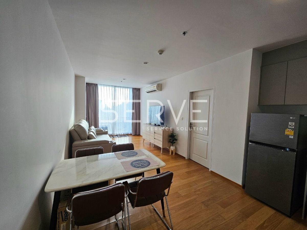 1 Bed 50.5 sq.m. High Fl. 20+ River view BTS Surasak 160 m. at Noble Revo Silom Condo / For Rent