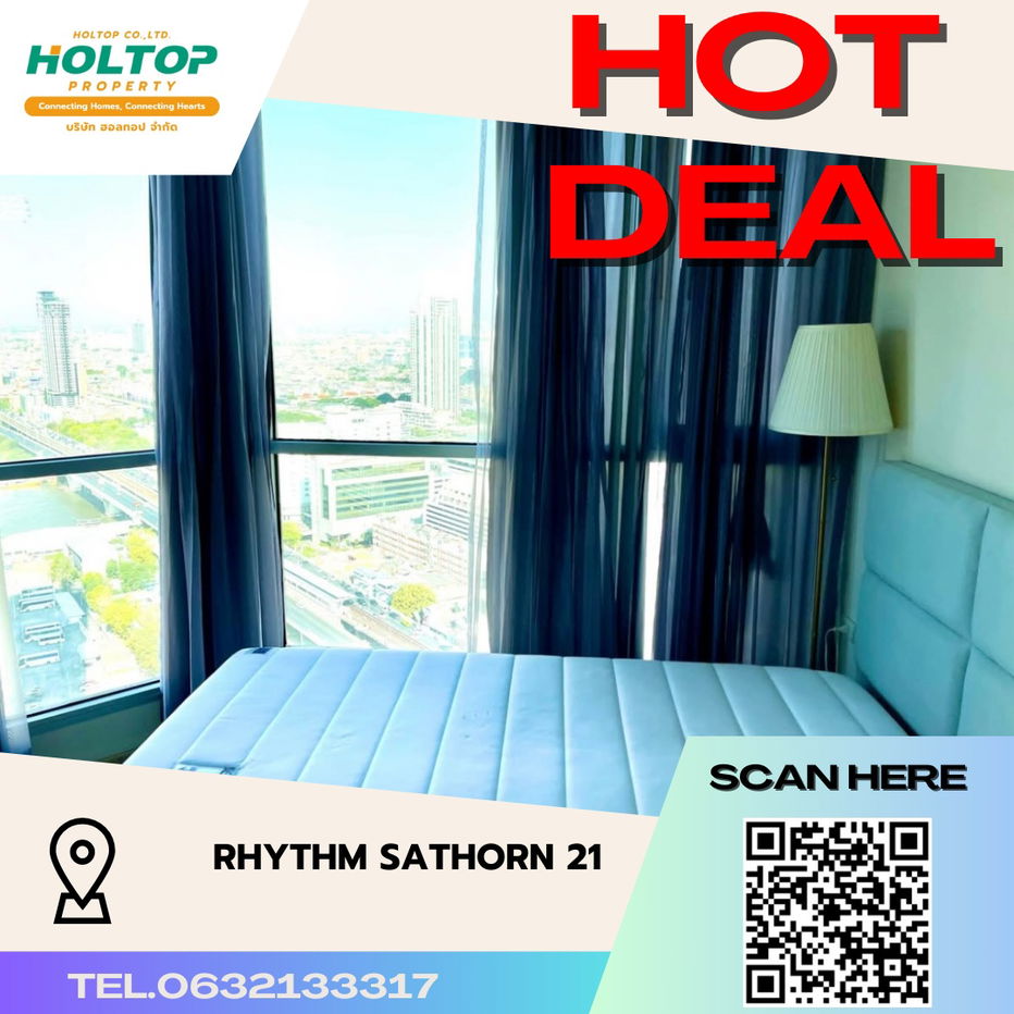 #S3314  For Rent Rhythm Sathorn 21