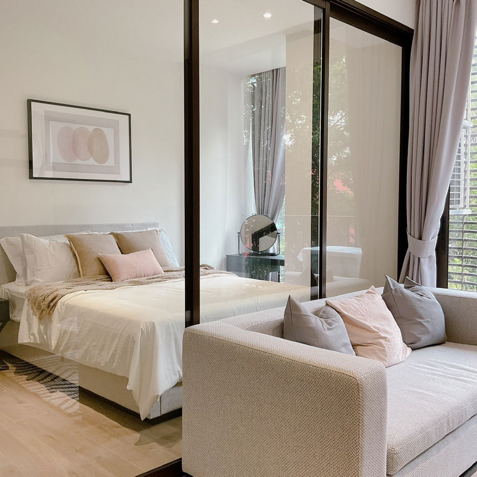 ให้เช่า Fynn asoke 1นอน ตกแต่งสวย