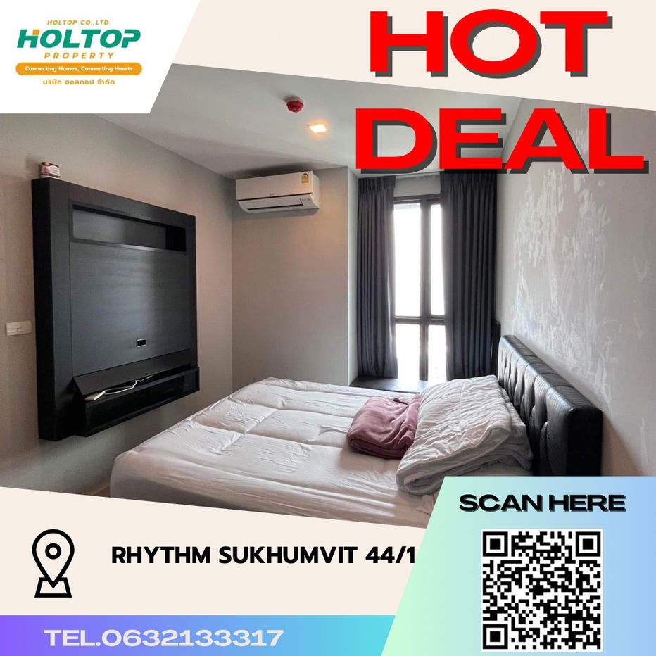 #S3323  For Rent Rhythm Sukhumvit 44/1