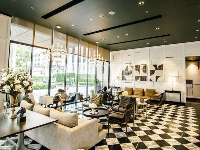 🔥50K🔥 - Corner Unit 2 Beds Good Location Close to BTS Asok & MRT Sukhumvit 550 m. at Noble Recole Sukhumvit 19 Condo / For Rent