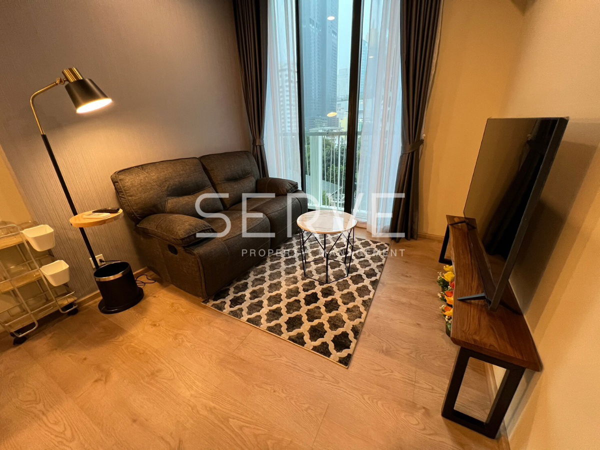 🔥25K🔥 - 1 Bed 35 sq.m. Nice Room Condo in Asoke Area Close to BTS Asok & MRT Sukhumvit 550 m. at Noble Recole Sukhumvit 19 Condo / For Rent