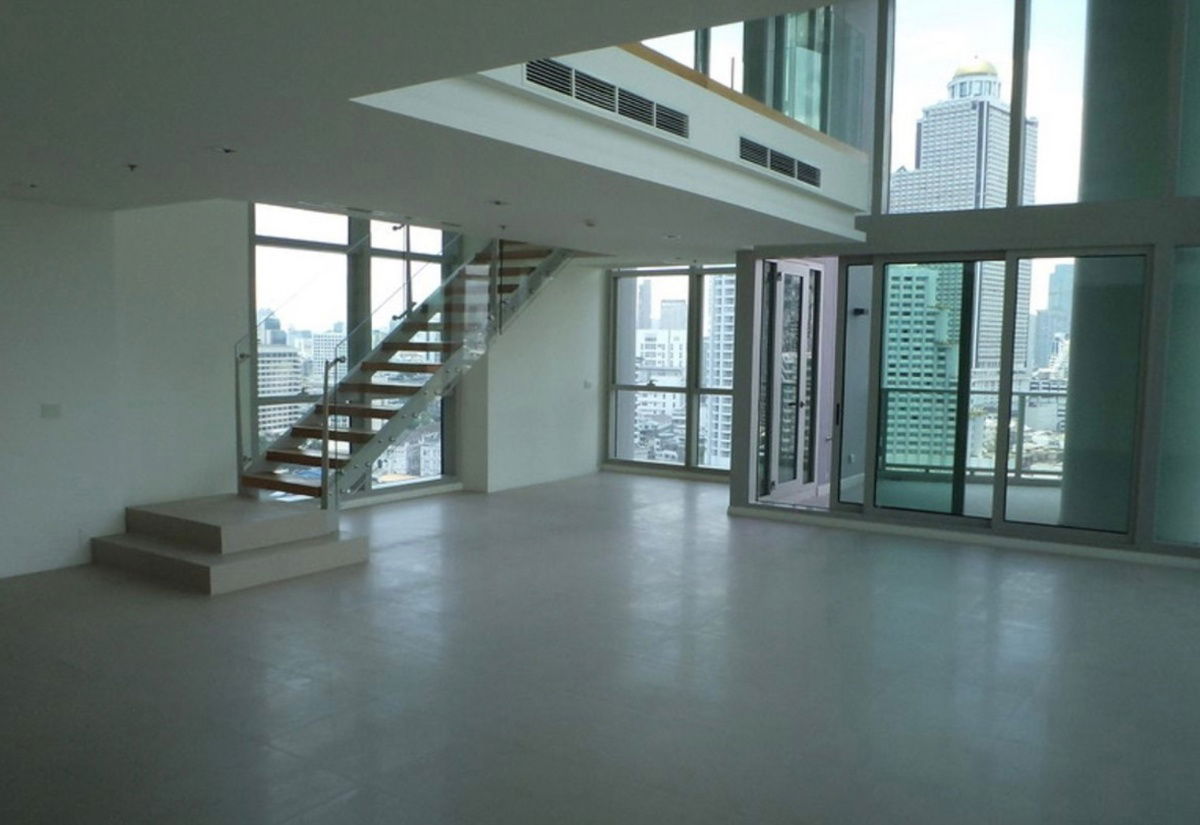rent: The River, 4 bedrooms, beautiful, good location, next to the river, near Icon Siam. Interested, add Line @841qqlnr
