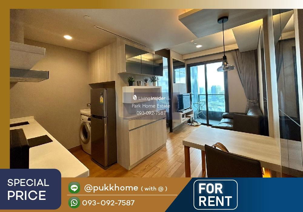 The Lumpini 24. Separate kitchen layout. ✨ Fully Furnished ✨📞 Line : @pukkhome (with @)