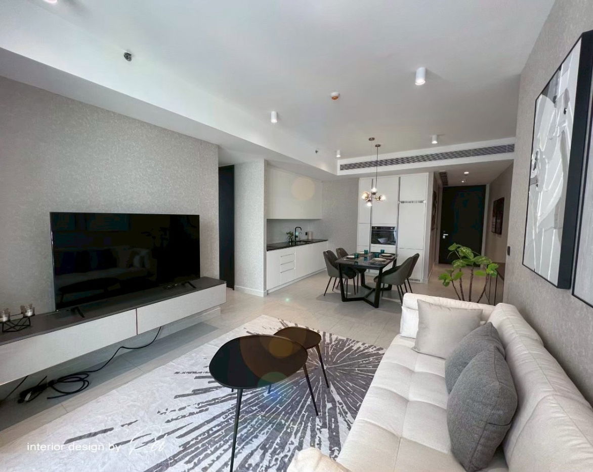 LTH12204 – Tait Sathorn 12 FOR RENT Size 98.5 sqm. 2 beds 2 baths Near BTS Saint Louis Station ONLY 120K/Month