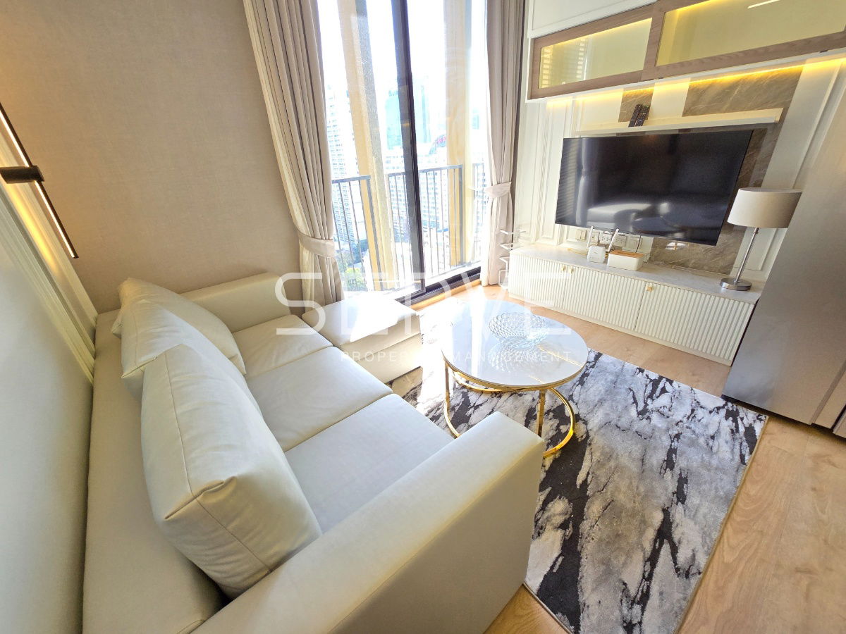 🔥45K🔥 - Corner Room 1 Bed 60.69 sq.m. Good Location Close to BTS Asok & MRT Sukhumvit 550 m. t Noble BE19 Condo / For Rent