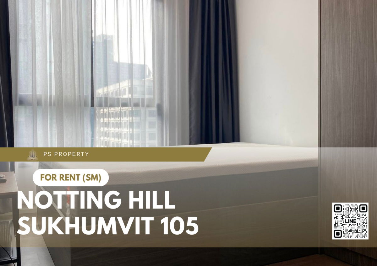 For rent ✨ Notting Hill Sukhumvit 105 ✨ Near BTS Bearing, complete with furniture and appliances