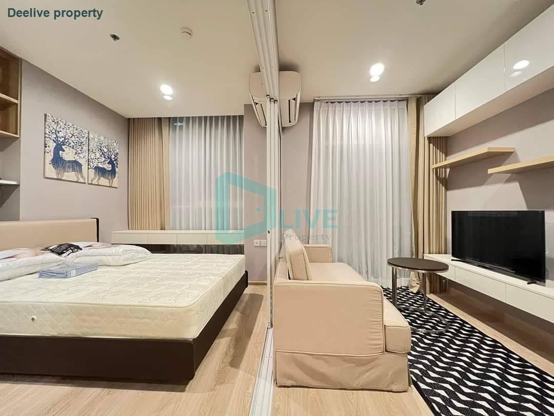 DL23020568 Condo for rent, Noble Revolve Ratchada 2 near MRT ศูนย์วัฒนธรรม, ready to move in, call urgently 0653619502 LineID @534wlwof