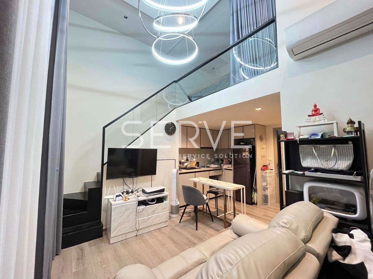 Duplex 1 Bed Modern Style  Fully furnished  Good Location BTS Saphan Khwai   @  The Reserve Phahol Pradipat