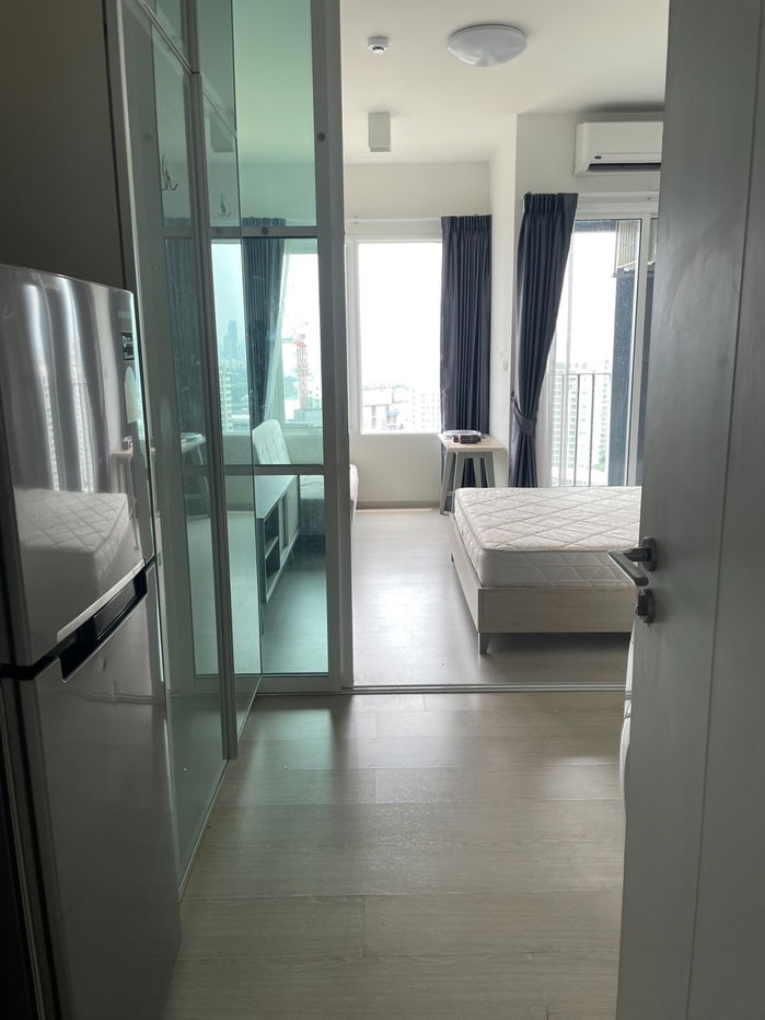 P908 Condo for rent Chapter One Eco Ratchada Huaykwang, Studio room, fully furnished, good location, very special price