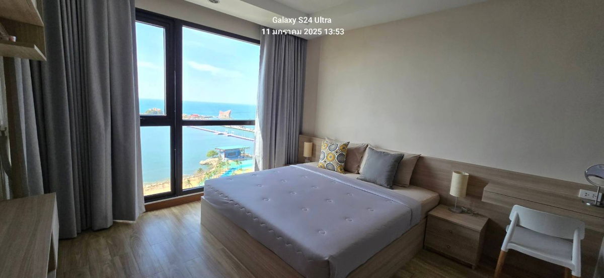 Condo for rent Ladda Plus good location fully furnished ready to move in in the heart of Sriracha, convenient transportation