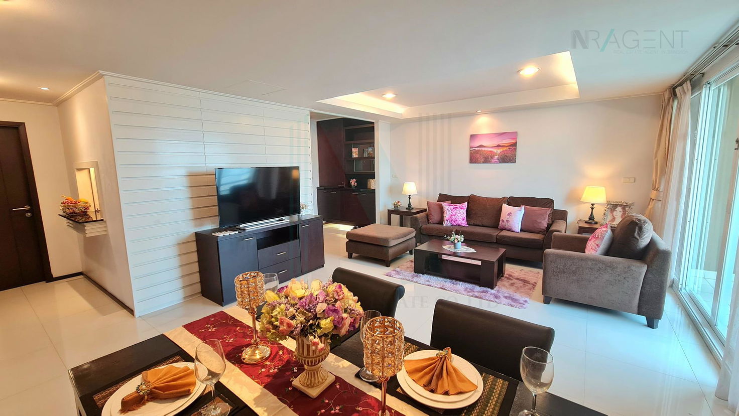 🎊 出租公寓 PIYATHIP PLACE 1 号楼 21 楼，2 间卧室，房间面积 173.00 平方米