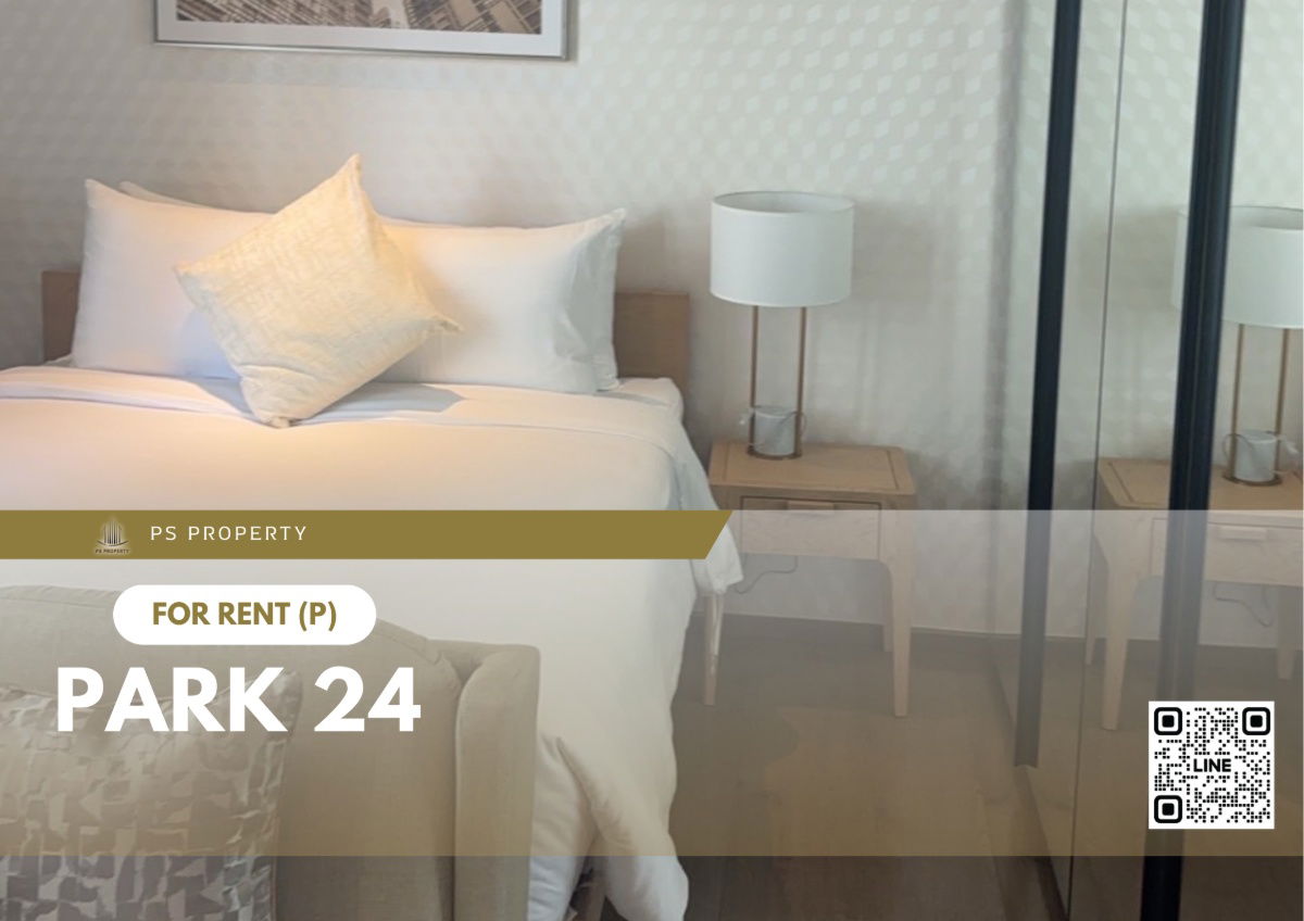 For rent ✨ Park 24 ✨ Near BTS Phrom Phong, fully furnished and equipped with appliances