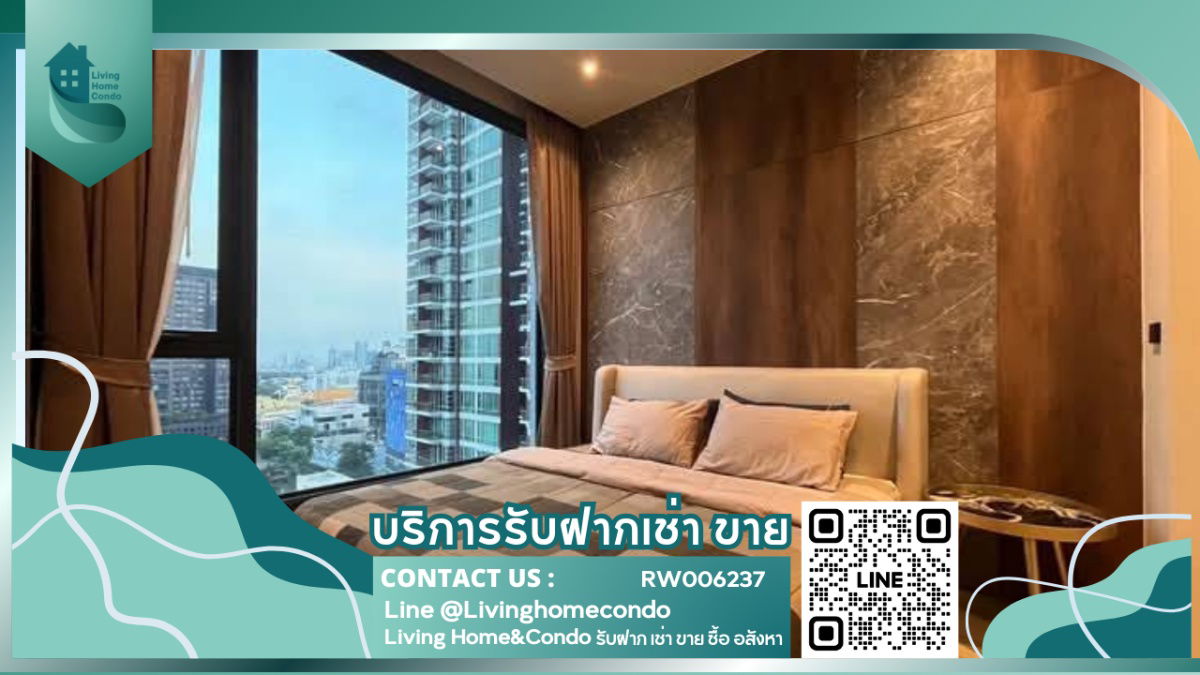 For rent, luxury condo HYDE Heritage Thonglor, beautiful room, fully furnished