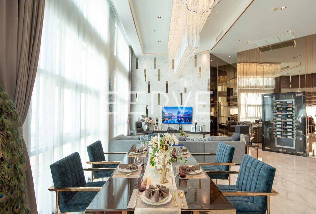 Nice Room 2 Beds with Bathtub Large Unie Good Location MRT Phra Ram 9  500 m. and CentralPlaza @ Belle Grand Rama 9