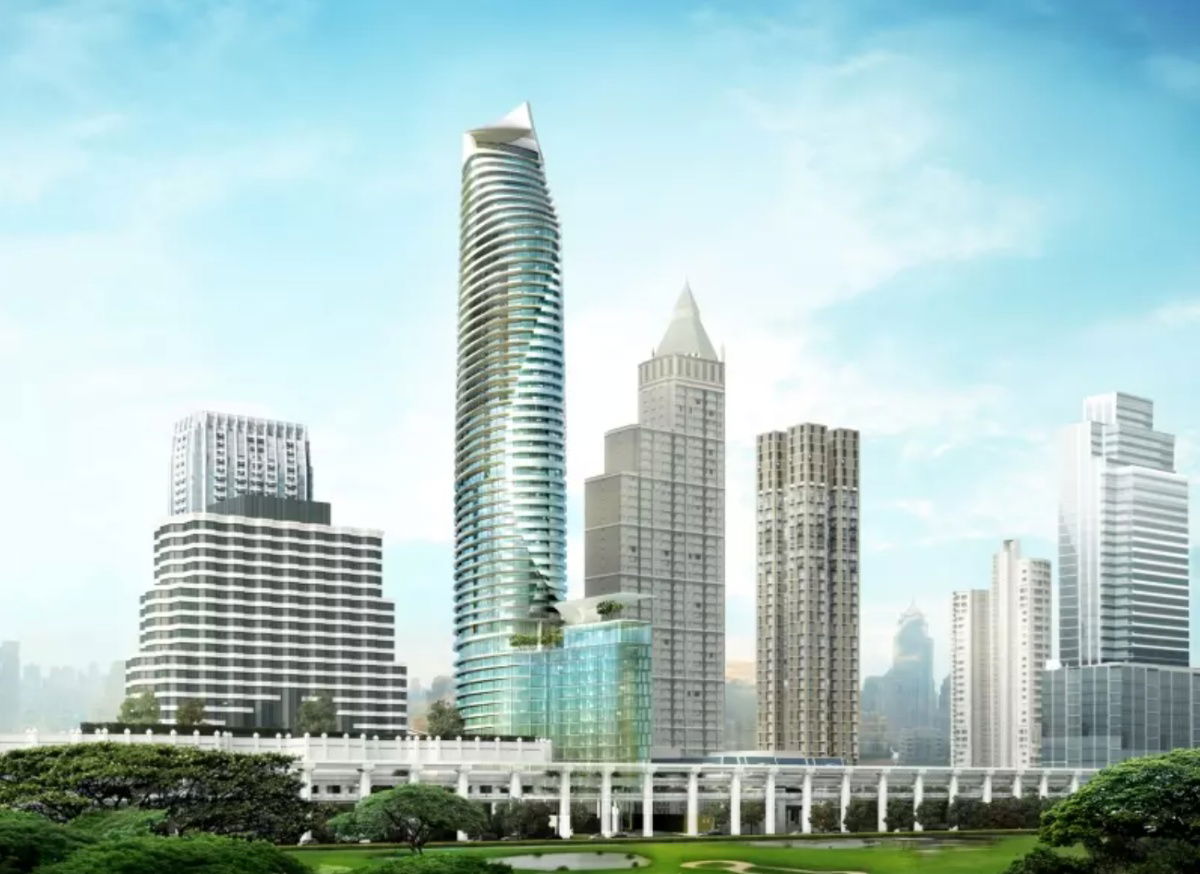 🔥45K🔥 - 1 Beds with Bathtub Nice View Good Location Close to BTS Ratchadamri 300 m at Magnolias Ratchadamri Boulevard Condo / For Rent