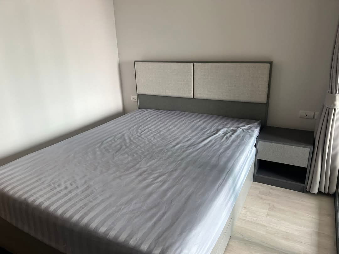 P924 Condo for rent IDEO Ratchada-Sutthisan, near MRT Sutthisan, beautiful room, fully furnished, has washing machine