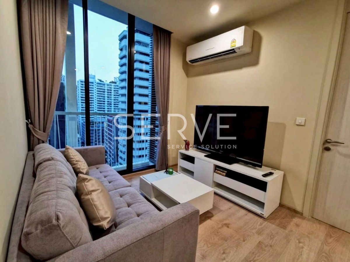 1 Bed 34.89 sq.m. High Fl. 10+ Good Location BTS Asok & MRT Sukhumvit 550 m. at Noble Recole Sukhumvit 19 Condo / For Rent