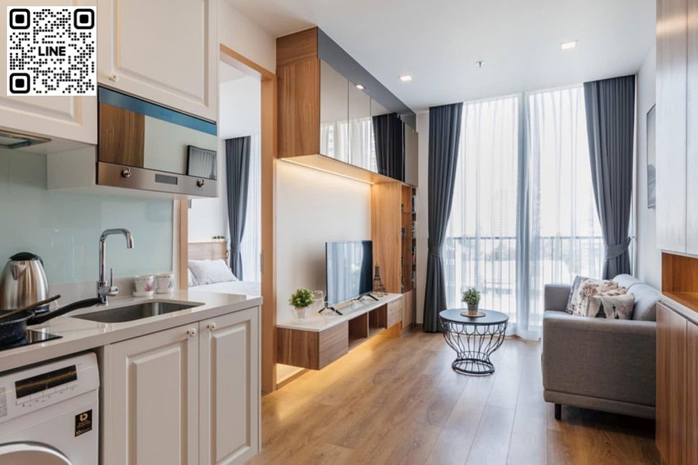 📲Line ID @556ryccg 🌳1 Bedroom 35 sqm Floor7 Noble BE33 Sukhumvit 33 Fully furnished near BTS Phrom Phong, EmQuartier, Benchasiri Park