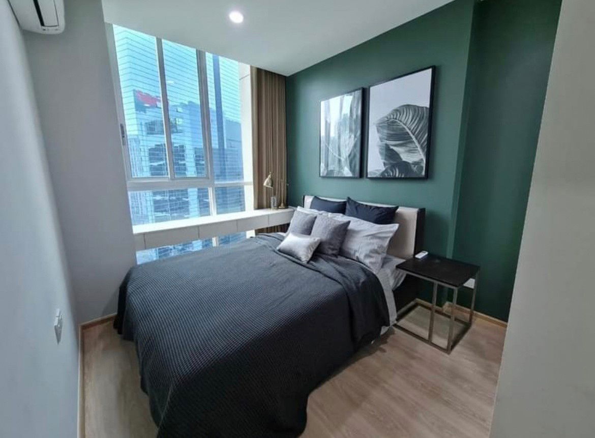 For Rent  🏢✨  Noble Revolve Ratchada 2 MRT Thailand cultural center  Interested, add Line @255ghzjq. Add @ too. ꔛ