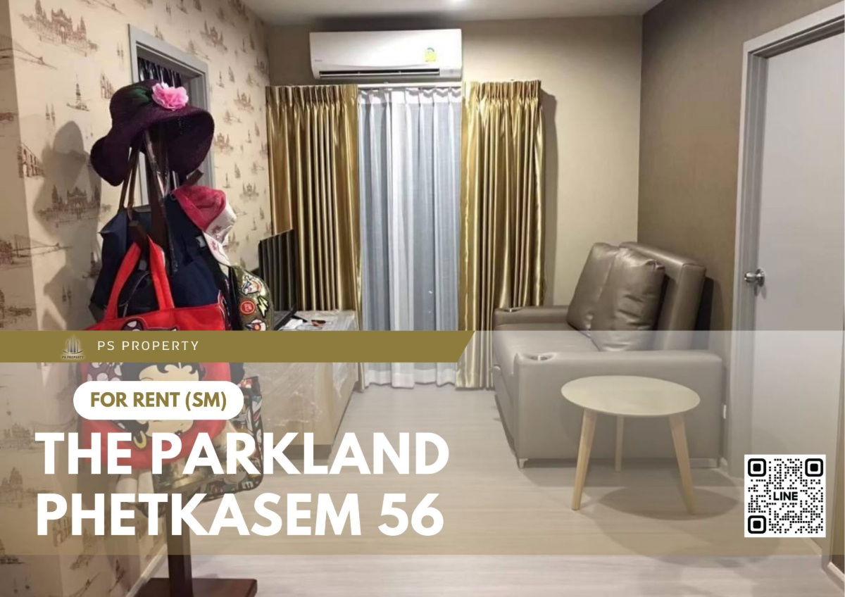 For rent ✨ The Parkland Phetkasem 56 ✨ 2 bedrooms, fully furnished and equipped with appliances