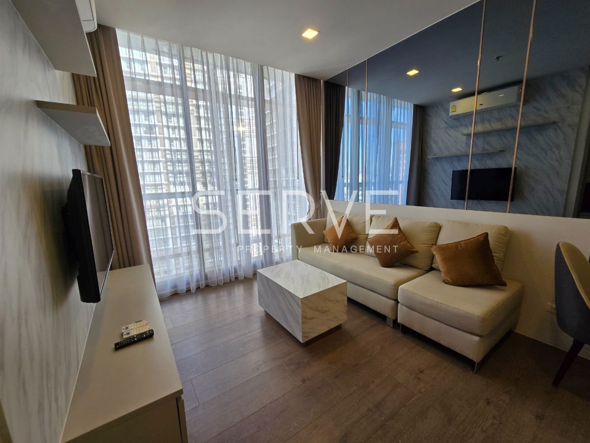 🔥Nice Room 1 Bed High Fl. 15+ Good Location Close to BTS Phrom Phong and The Emporium at Park 24 or Park Origin Phrom Phong Condo / For Rent