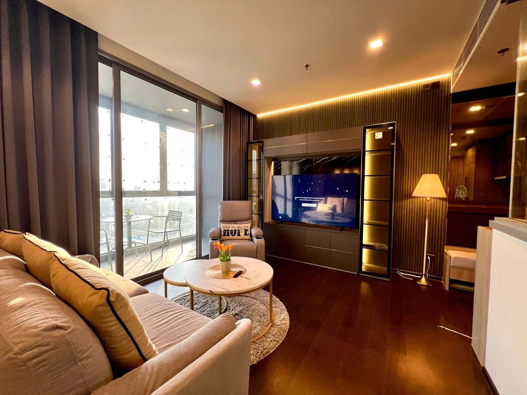 The line Ratchathewi 3Bedrooms For Rent is new room  ✅Ready to move in