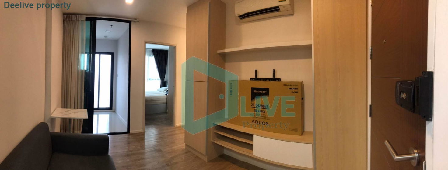 DL002375 Condo for rent, Episode Phahol - Sapanmai near BTS Sai Yud, ready to move in, call urgently 0842740999 LineID @523dslwi