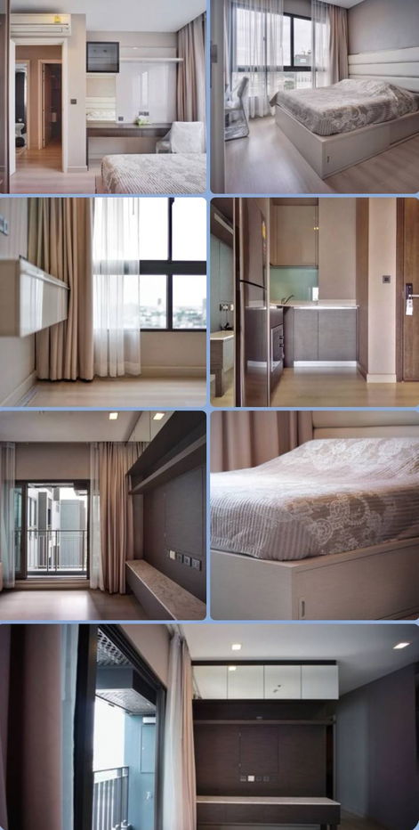 Urgently for rent, beautiful room, fully decorated, The Signature by Urbano, next to BTS Saphan Khwai, 2B2B, 54.41 sq m., only 40K/ only