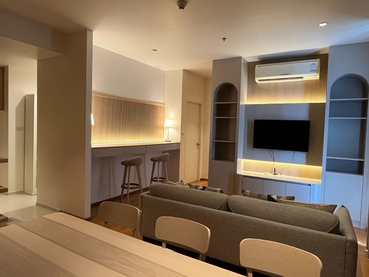 Very beautiful room, renovated the whole room, Villa Rachathewi 2B2B 89sqm. only 55K/Month!!