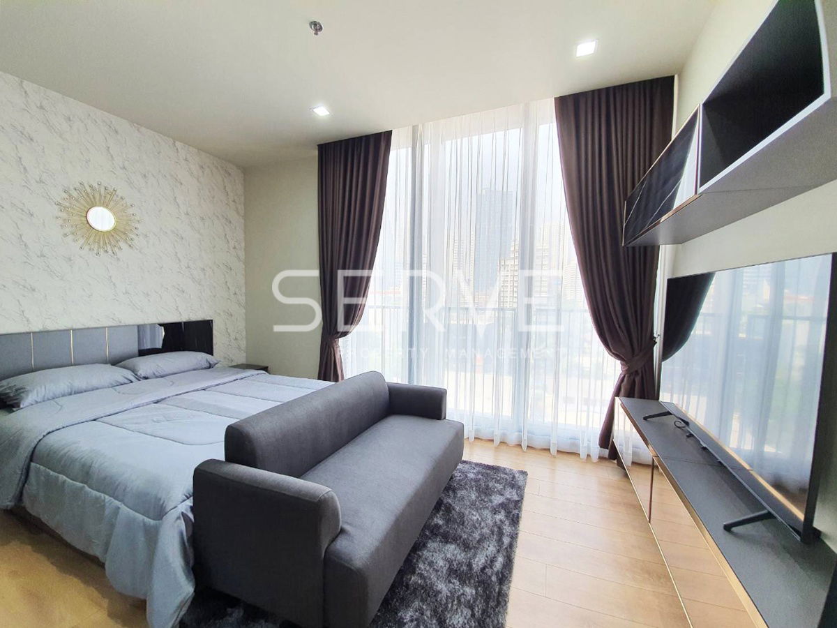 🔥23K🔥 - สตูดิโอกั้นห้อง สไตล์โมเดิร์น คอนโดใหม่ ใกล้ BTS พร้อมพงษ์ 500 ม.