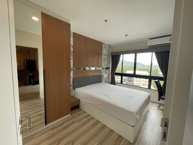 For rent Plus Condo, ready to move in, fully furnished, near Assumption Sriracha School