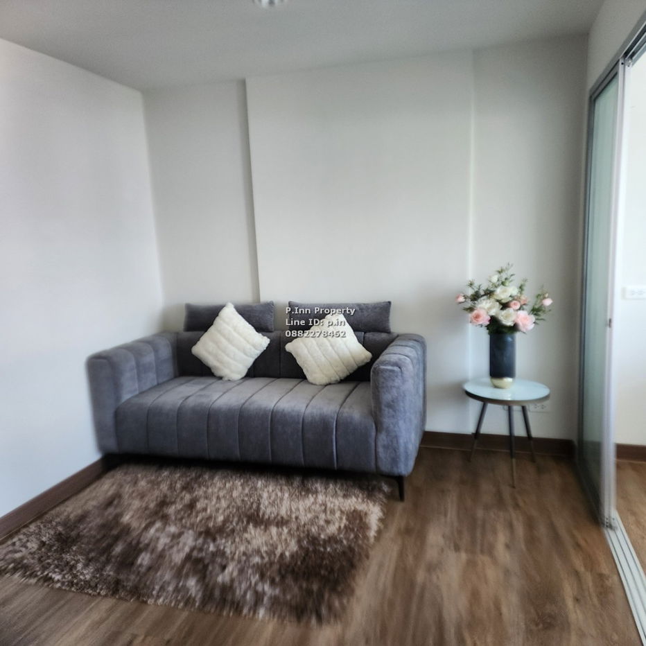 Ready to move !! Unblocked view Homy decoration For rent dcondo Rattanathibet