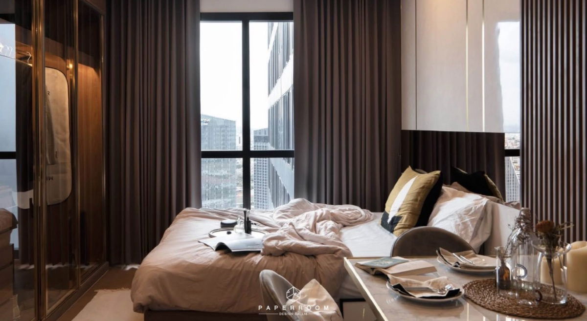 *** 出租公寓 : Ashton Chula - Silom 装修精美 家具齐全 内置家具 靠近 MRT Sam Yan ***