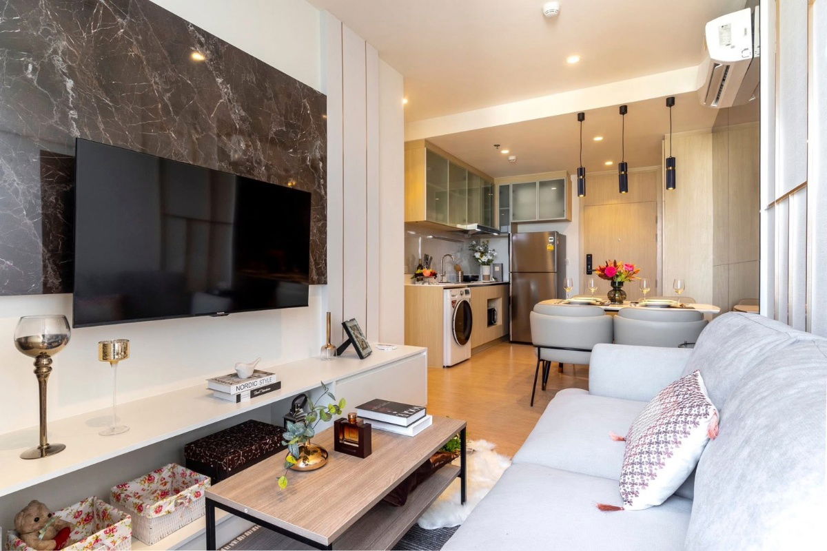 *** Condo for rent : 🐶🐱Maru Ekkamai 2 pet friendly  2 Bedrooms 2 Bathrooms Nice decorated  Fully furnished  Built-in furniture near BTS Ekkamai ***