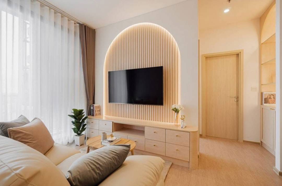 *** Condo for rent : 🐶🐱Maru Ekkamai 2 pet friendly  2 Bedrooms 2 Bathrooms Muji Style Fully furnished  Built-in furniture near BTS Ekkamai ***