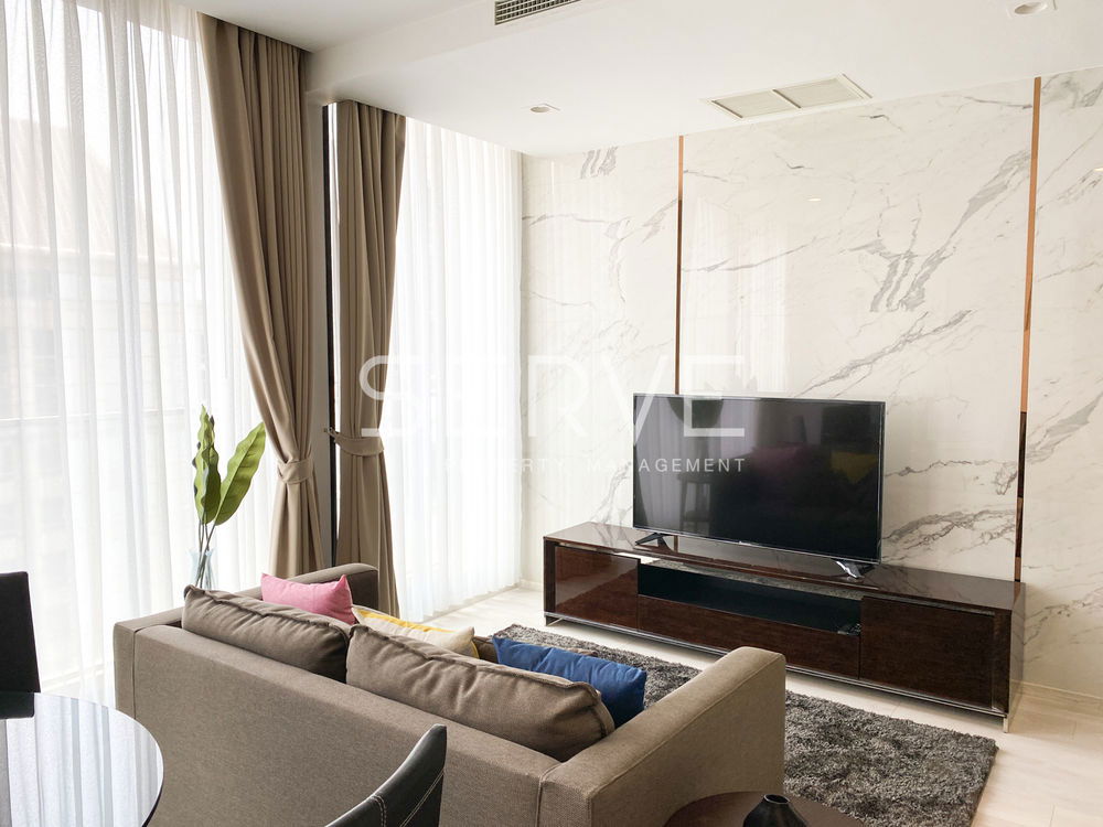 Modern Style Combined 2 Bed 90 sq.m. High Fl. 20+ Perfect Location BTS Phloen Chit / Condo For Rent-Noble Ploenchit