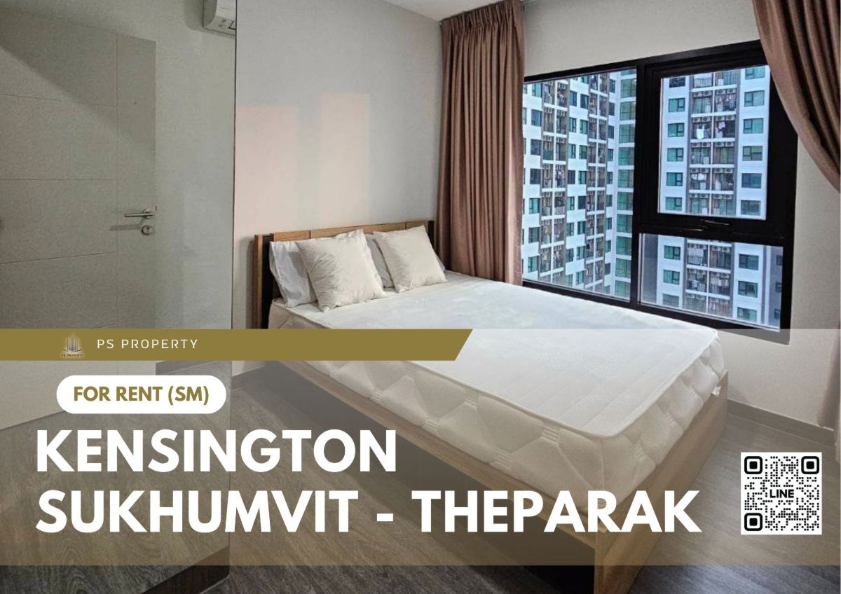 For rent ✨ Kensington Sukhumvit - Theparak ✨ Fully furnished and equipped with electrical appliances, next to the MRT