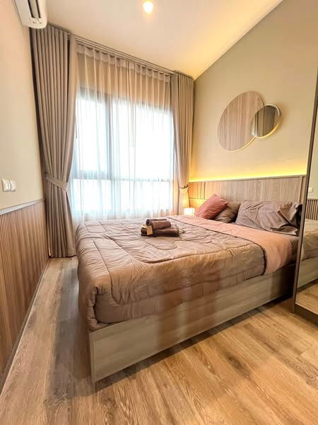 Condo for rent: Knightsbridge Prime Onnut, ready to move in. If interested, contact Line @goodmanpro or call 0999029192.