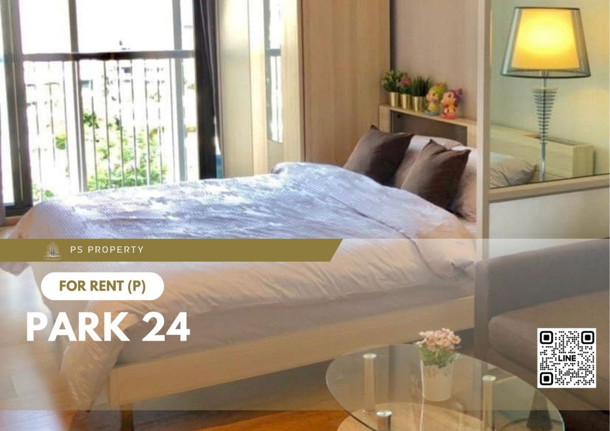 For rent ✨ Park 24 ✨ Near BTS Phrom Phong, fully furnished and equipped with appliances