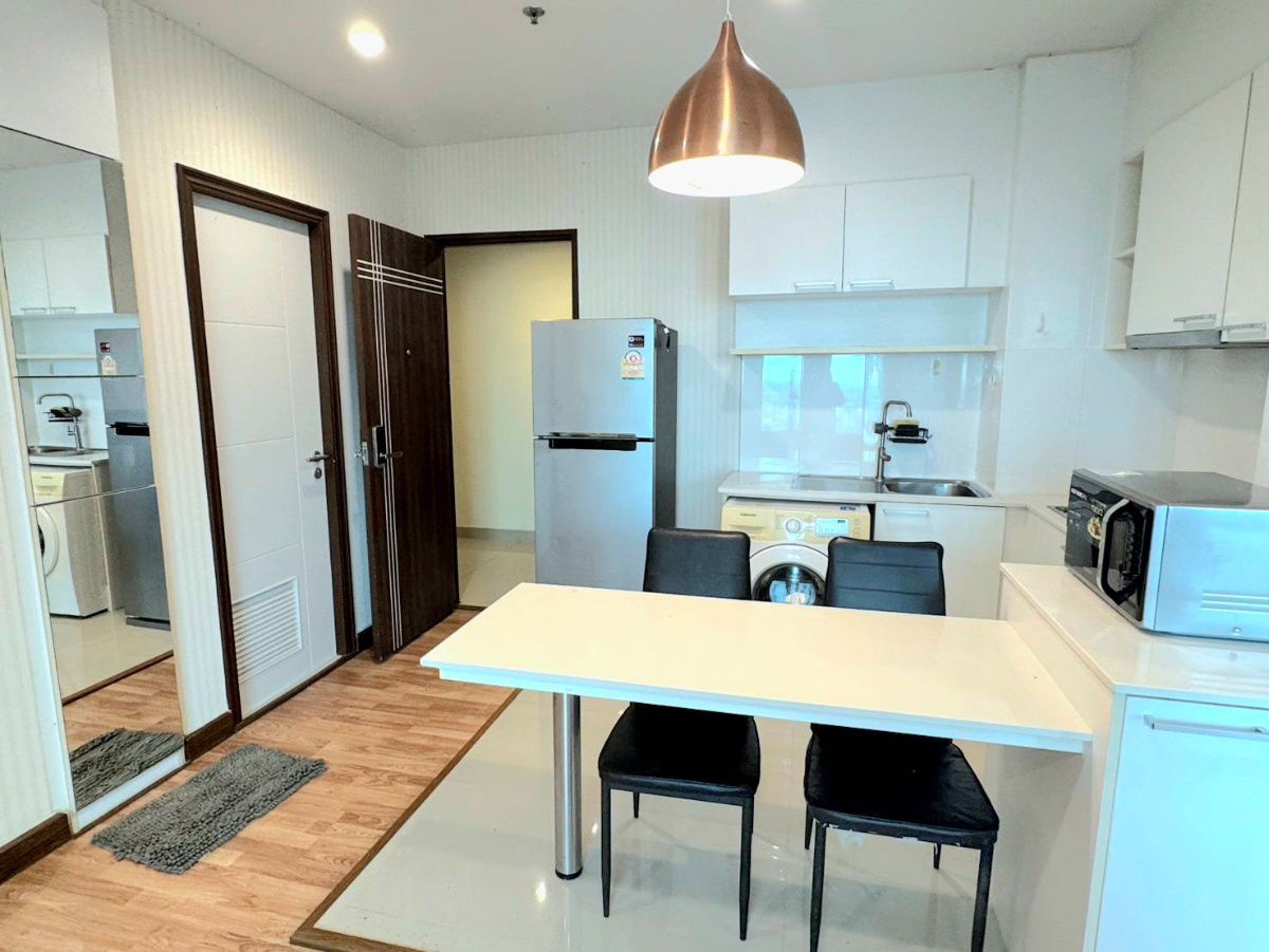 Condo for rent: The Rise Residence, 2 bedrooms, 23rd floor, fully furnished, ready to move in, 20,000 baht/month