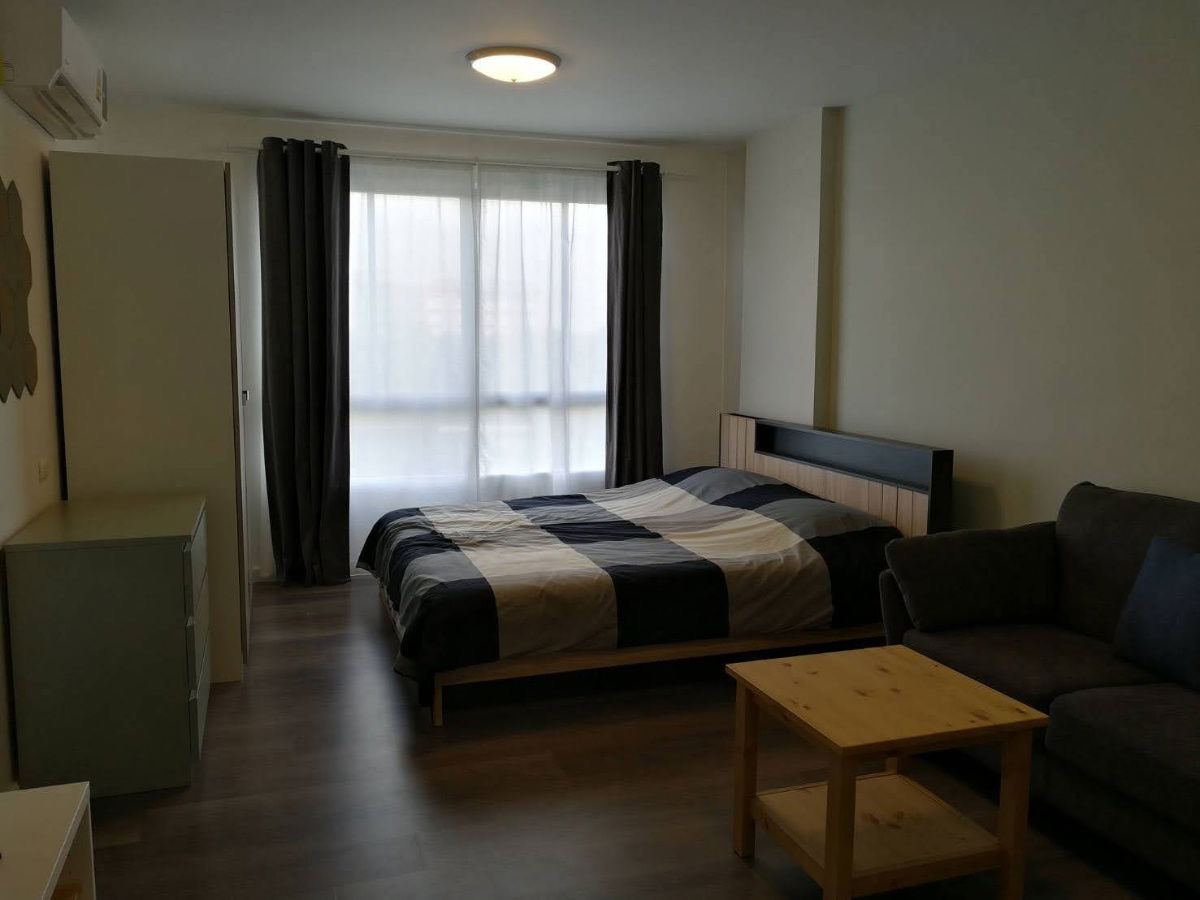 Condo for rent: Dcondo campus abac bangna , ready to move in. If interested, contact Line @goodmanpro or call 0999029192.