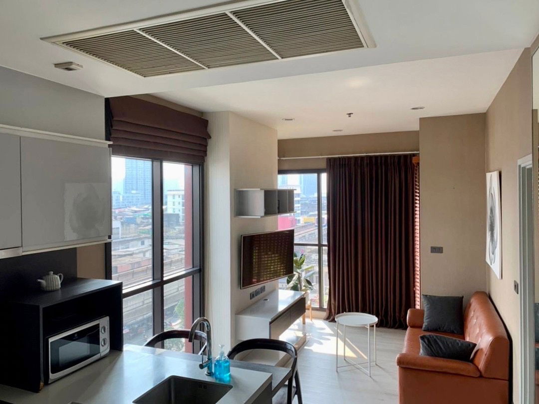 🔥Urgent!!!🔥Beautiful room, good price, fully furnished 🎯For rent, ready to move in 🎯Wyne by Sansiri Sukhumvit/Phra Khanong ✅1 bed ✅35sq.m.