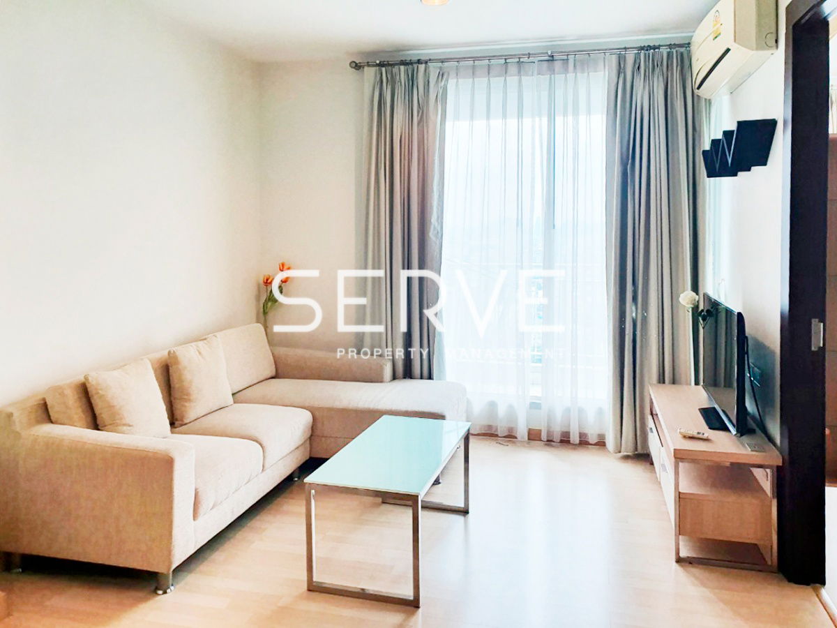Homey Style 1 Bed City View Fully furnished Perfect Location Next to MRT Ratchadaphisek Exit 4 @ Rhythm Ratchada