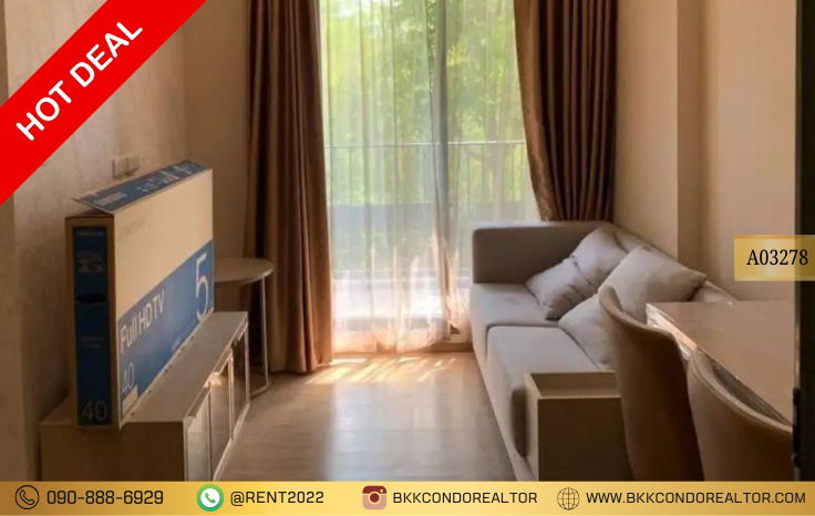 🍀🍀🍀😍For Rent📌The Nest Sukhumvit 71 (Line:@rent2022) Good price and Ready to move in!!✨A03278