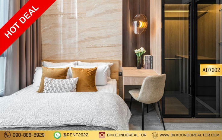 🍀🍀🍀😍For Rent📌The Line Sukhumvit 101 (Line:@rent2022) Good price and Ready to move in!!