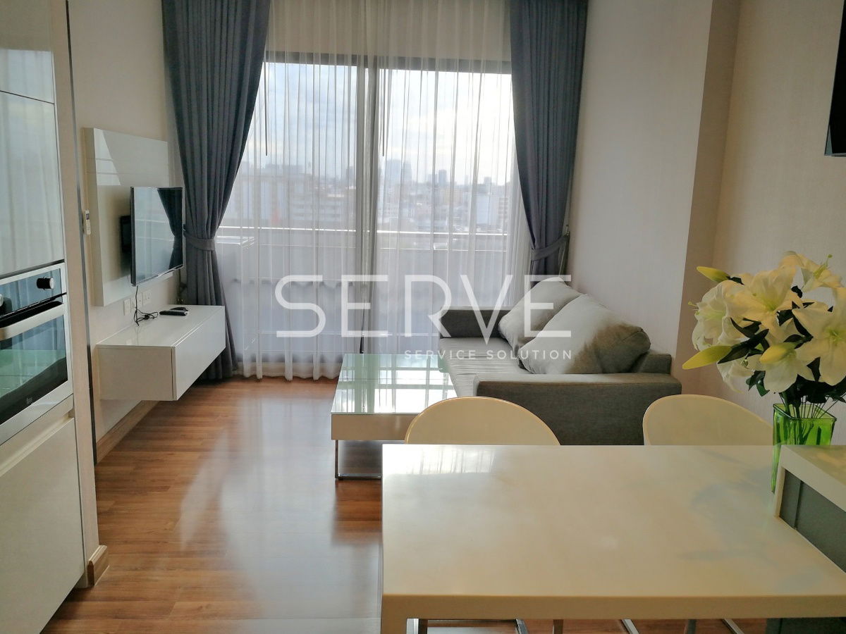 1 Bed Large Room Good Location  Close to MRT Thailand Cultural Centre 220 m @    IVY Ampio