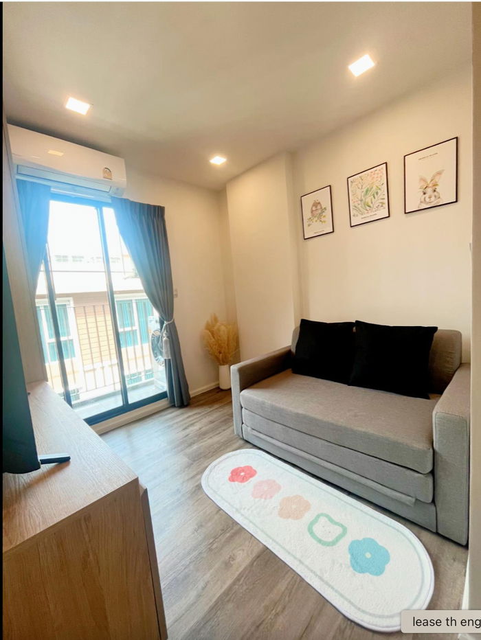 for rent Atmoz Huaikwang . 1bed 30sq.m. Available 16June25 Line id: @pfagent