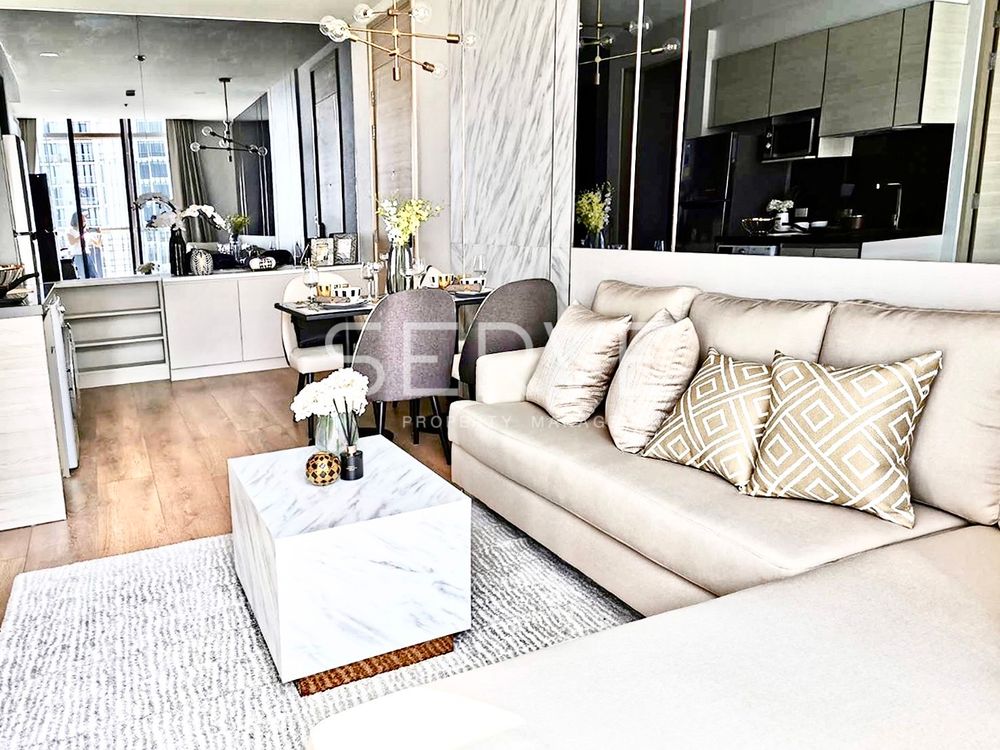 Modern Luxury 2 Beds On Super High Fl.30+ Shuttle Bus to BTS Phrom Phong at Park 24 / Condo For Rent-Park 24